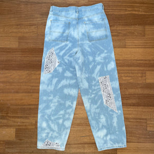 Bandana jeans tie dye